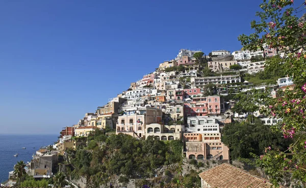 Italské vesnice Positano — Stock fotografie