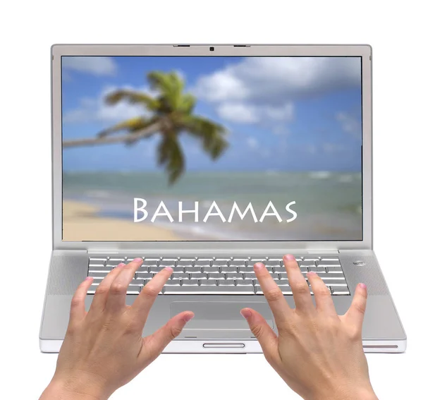 Călătorie în Bahamas concept — Fotografie, imagine de stoc