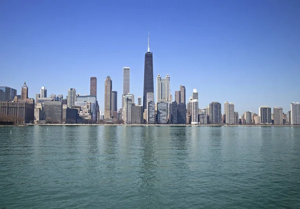 Chicago city skyline — Stockfoto