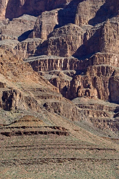 大峡谷的悬崖 — 图库照片