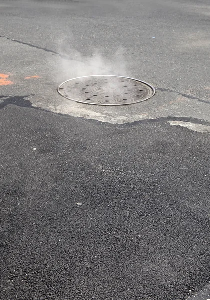 New York sokakta Buhar