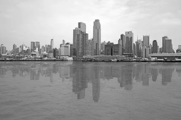 黑色和白色曼哈顿 — 图库照片