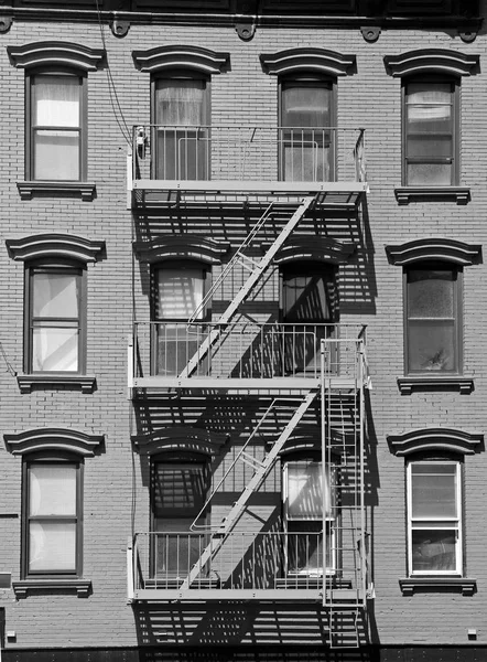 Typowe mieszkania Manhattan — Zdjęcie stockowe