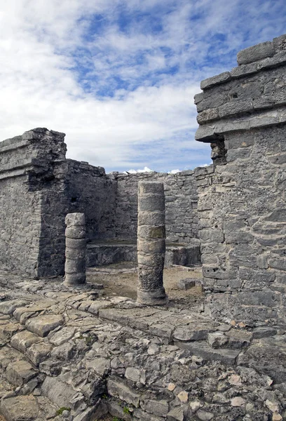 Cidade Antiga Tulum Ruínas México — Fotografia de Stock