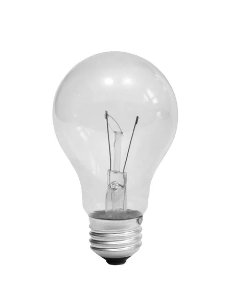 Classic Light Bulb Isolated White Background — Stock Photo, Image