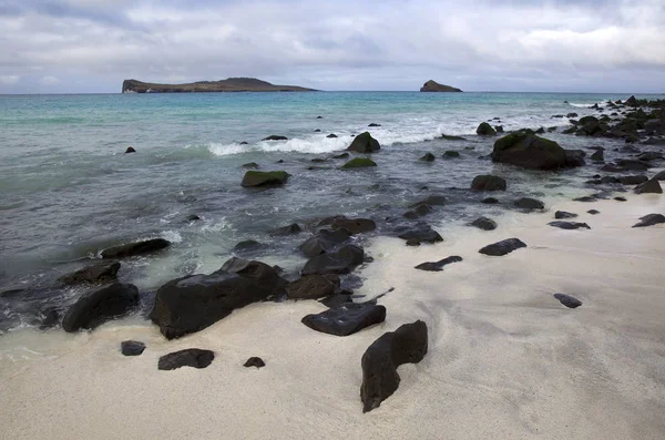 Krajobraz Wysp Galapagos Zrobiony Pogodny Dzień — Zdjęcie stockowe