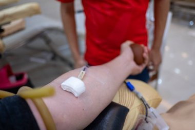 Erkeklerin kan bağışı. Kan nakli. Kimlik tespiti.