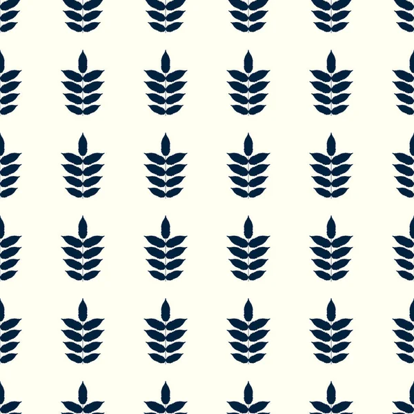 Yaprakları Dikişsiz desen arka plan illüstrasyon vektör