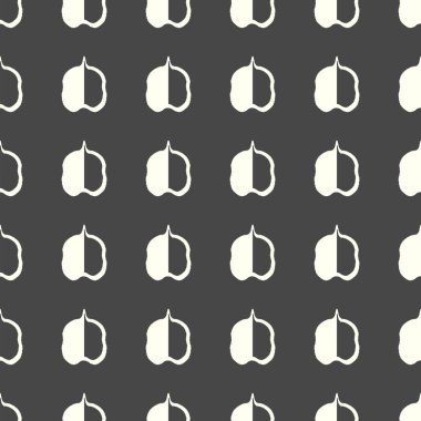 Yaprakları Dikişsiz desen arka plan illüstrasyon vektör