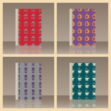 Kahve ve kitap. Nesnenin gerçekçi görüntü