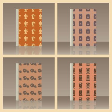 Kahve ve kitap. Nesnenin gerçekçi görüntü