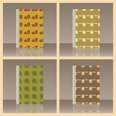 Kahve ve kitap. Nesnenin gerçekçi görüntü