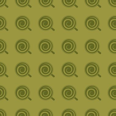 Kahve vektör çizim Dikişsiz desen arka plan üzerinde