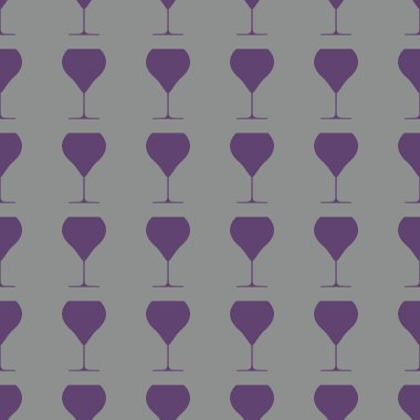 Kadehlerin Dikişsiz desen arka plan illüstrasyon vektör