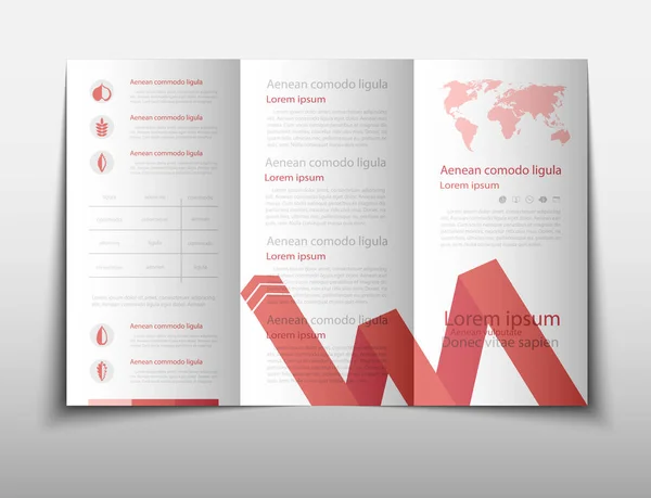 Broschüre Cover Präsentation abstrakt geometrischen Hintergrund, Layout in der Größe a4 Faltset Technologie Jahresbericht Broschüre Flyer Design Template Vektor — Stockvektor