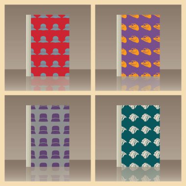 Başlıklar için kadın ve kitap. Nesnenin gerçekçi görüntü