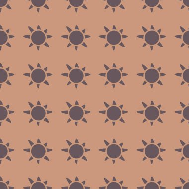Güneş illüstrasyon Dikişsiz desen arka plan üzerinde vektör