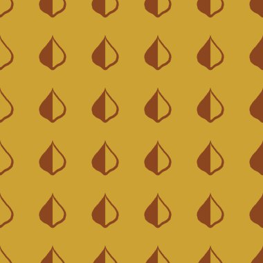 Yaprakları Dikişsiz desen arka plan illüstrasyon vektör