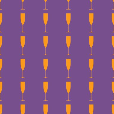 Kadehlerin Dikişsiz desen arka plan illüstrasyon vektör