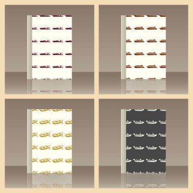 Deniz ulaşımı ve kitap. Nesnenin gerçekçi görüntü