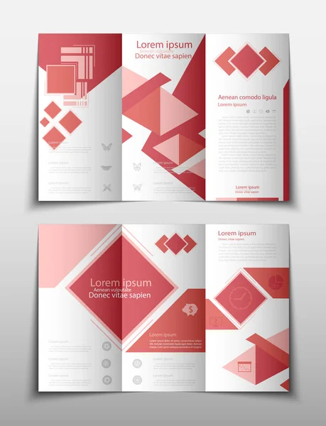 Broşür kapak sunu soyut geometrik arka plan, A4 boyutu kat küme teknoloji yıllık rapor broşür afiş tasarım şablonu vektör düzeninde