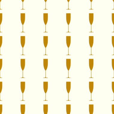Kadehlerin Dikişsiz desen arka plan illüstrasyon vektör