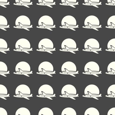 Güneş illüstrasyon Dikişsiz desen arka plan üzerinde vektör