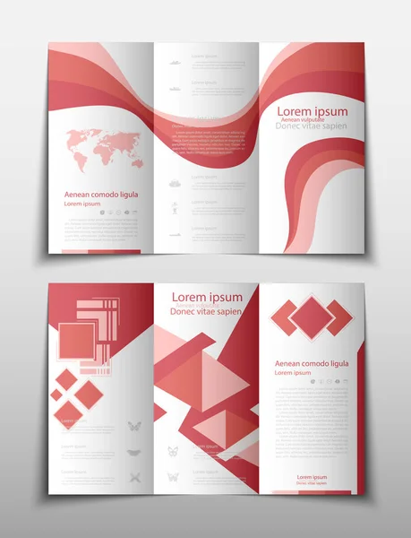 Broschüre Cover Präsentation abstrakt geometrischen Hintergrund, Layout in der Größe a4 Faltset Technologie Jahresbericht Broschüre Flyer Design Template Vektor Stockillustration