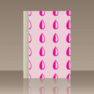 Yaprakları ve kitap. Nesnenin gerçekçi görüntü