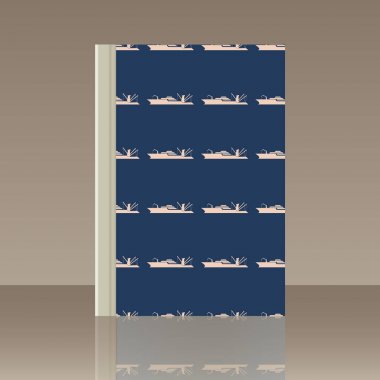 Deniz ulaşımı ve kitap. Nesnenin gerçekçi görüntü