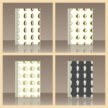 Yaprakları ve kitap. Nesnenin gerçekçi görüntü