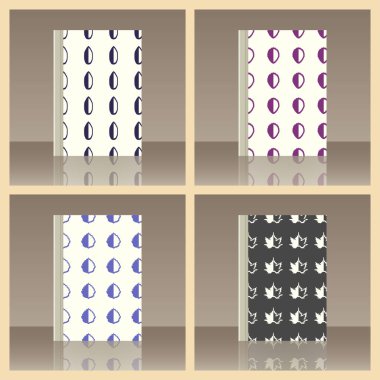 Yaprakları ve kitap. Nesnenin gerçekçi görüntü