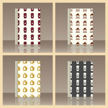 Kahve ve kitap. Nesnenin gerçekçi görüntü