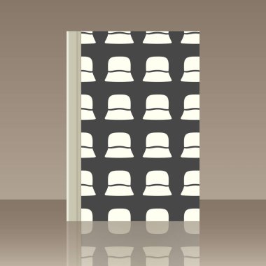 Başlıklar için kadın ve kitap. Nesnenin gerçekçi görüntü