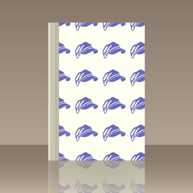 Başlıklar için kadın ve kitap. Nesnenin gerçekçi görüntü