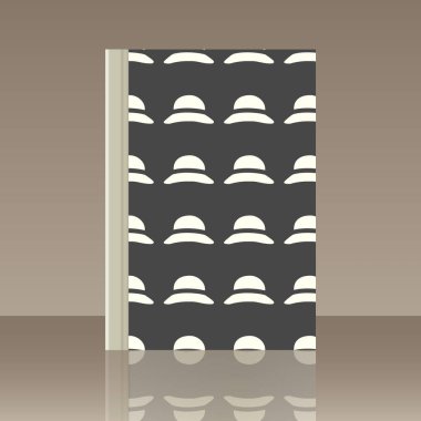 Başlıklar için kadın ve kitap. Nesnenin gerçekçi görüntü