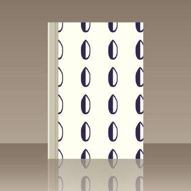 Yaprakları ve kitap. Nesnenin gerçekçi görüntü