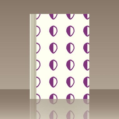 Yaprakları ve kitap. Nesnenin gerçekçi görüntü