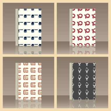 Kahve ve kitap. Nesnenin gerçekçi görüntü