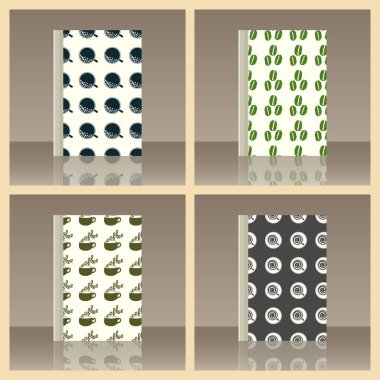 Kahve ve kitap. Nesnenin gerçekçi görüntü