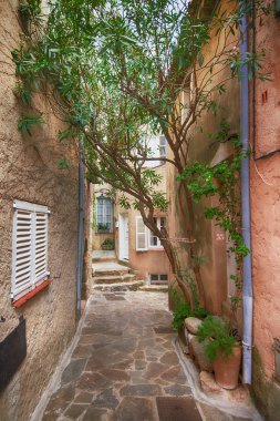 Küçük Sokağı'nda Saint Tropez, Fransa