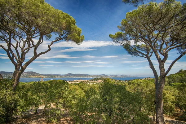 Saint Tropez stad i södra Frankrike — Stockfoto