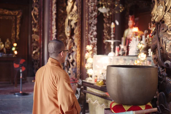 Can Tho Vietnam November 2014 Altar Des Vietnamesischen Buddhismus Tempels — Stockfoto