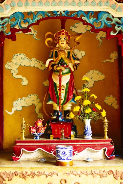 Statue Buddhistischen Tempel — Stockfoto