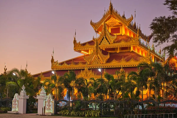 Mandalay Myanmar November 2015 Weergave Van Een Deel Van Een — Stockfoto