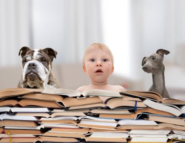 Bebeğim, köpekler ve kitaplar