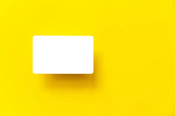 Download 3d Rendering Of Business Card Mockup Isolated On Yellow Backgrou Stock Photo C Yayha 326607306 Yellowimages Mockups