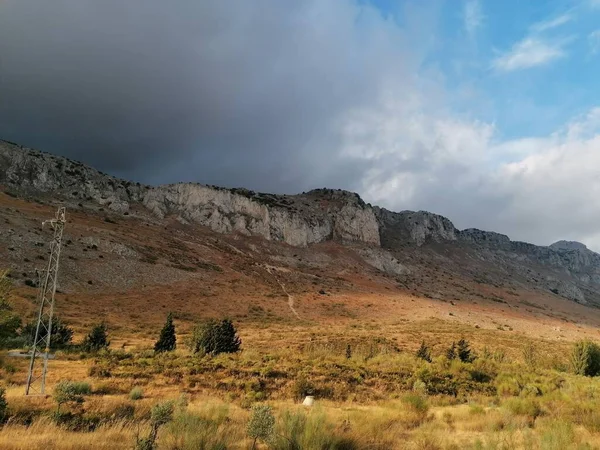 Paysage Torcal Antequera Malaga Andalucia Espagne Est Site Naturel Unique — Photo