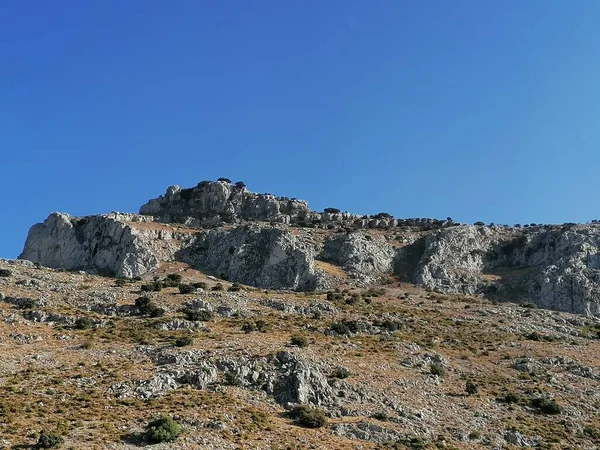 Bergslandskap Antequera Provinsen Malaga Spanien — Stockfoto