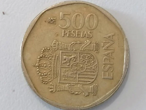 Close 500 Peseta Spanyolország — Stock Fotó